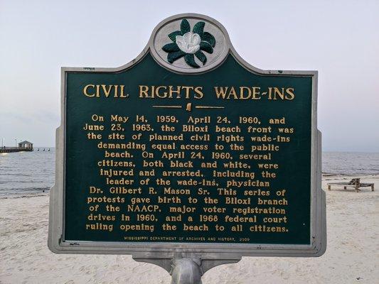 Civil Rights Wade-Ins Historical Marker