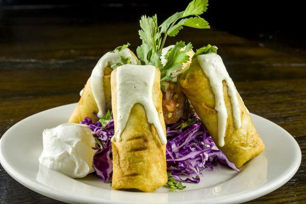 Mini chimis are a great way to get started at Sopapillas!