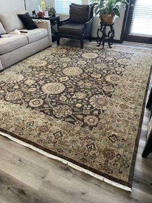 Beautiful clean oriental rug!  Thanks to Rug Worx!