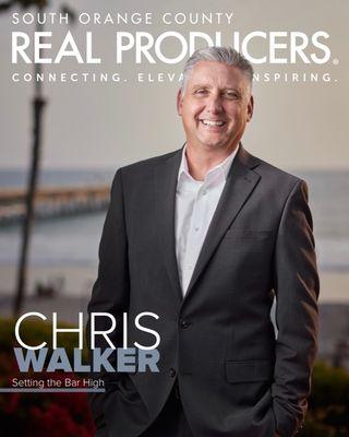 Real Producers Magazine cover Orange County