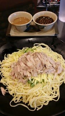 Cold noodle with chicken