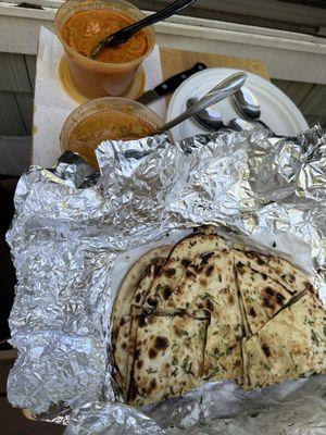 Original bread and shrimp curry