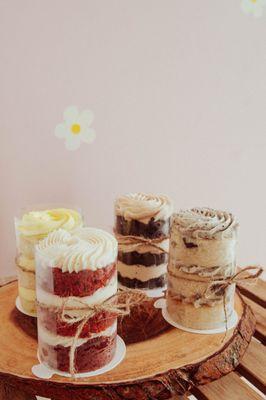 Cake sampler flight