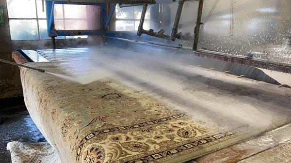 Rug cleaning