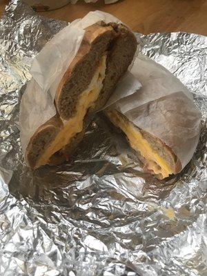 My FAVORITE nyc 2 egg cheese and bacon