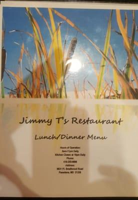 Lunch/Dinner Menu