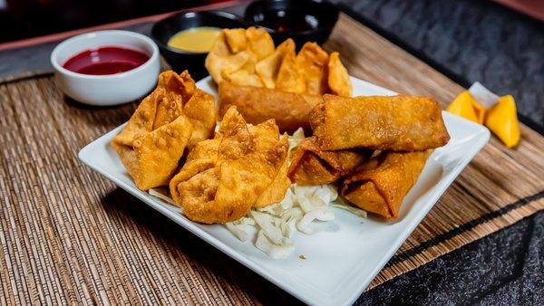 Egg Roll & Hand-Rolled Cheese Puffs