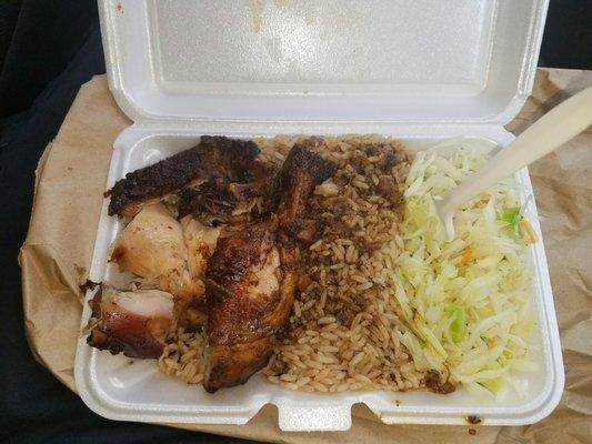 Small Jerk Chicken. $7