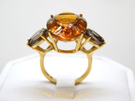 Topaz Statement Ring