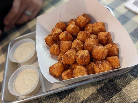 Sweet potato tater tots, super yummy!