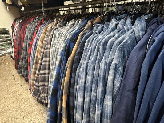 Lots of Flannel Selection