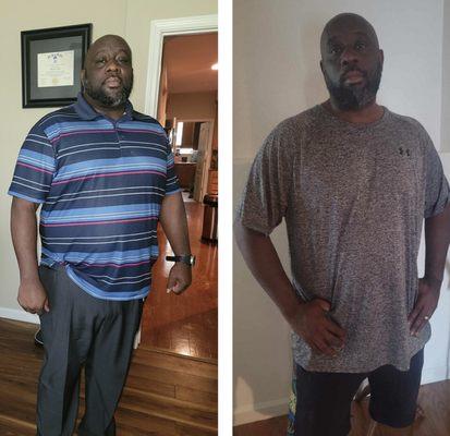 Dwayne lost 100 lbs!!!