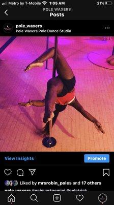 Cobb County Pole Dance Classes at Pole Waxers Pole Dance Studio