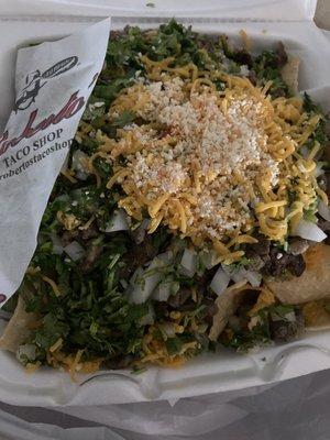 This is another item I usually order  - Carne Asada Nachos