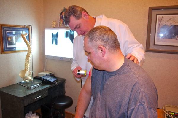 Post Graduate training in the use of high powered healing Laser therapy.  Great healing alternative to drugs and surgery.