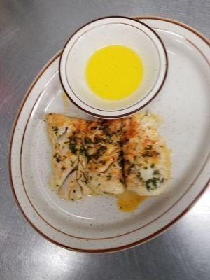 Baked cod