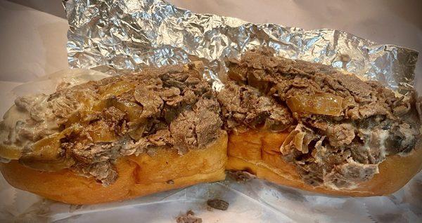 Large classic cheesesteak