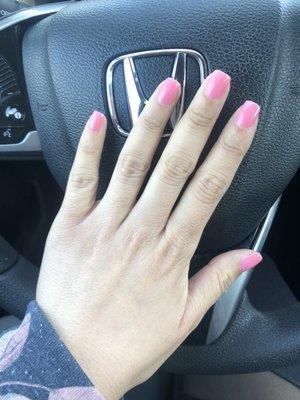 Gel manicure