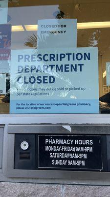 Pharmacy drive up