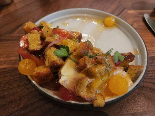 Tomato and watermelon salad