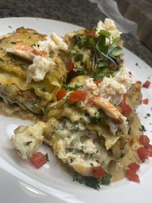 Lobster Lasagna Roll