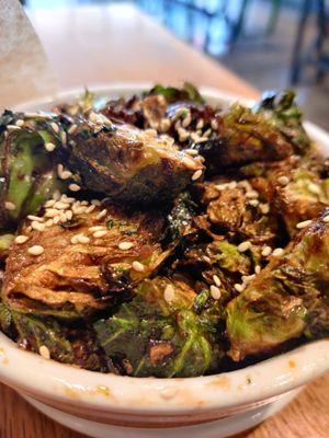 Happy Hour Brussel Sprouts~