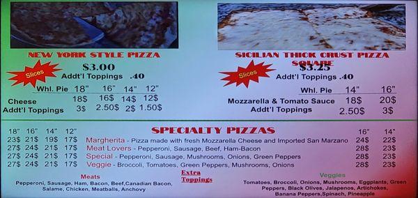 Pizza Menu 2024-08-18