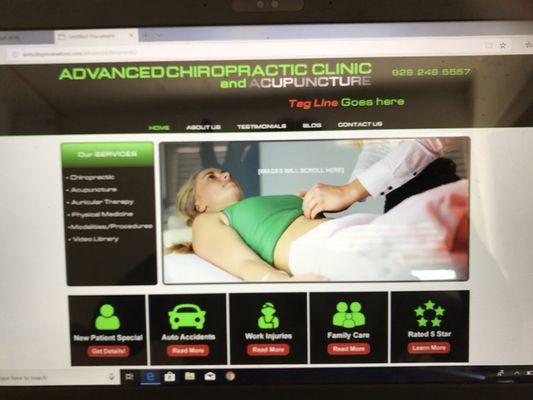 New Advanced Chiropractic Clinic and Acupuncture website coming soon!