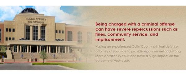 If you have been charged with a criminal offense in Collin County, TX, contact Attorney Stephanie Hudson. Her office is located in Allen.