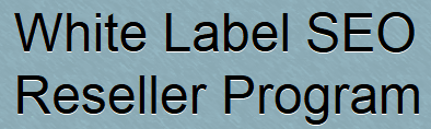 White Label SEO Reseller Program