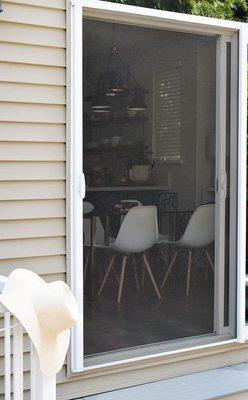 Retractable Screen Doors: Standard sized screen door. Starting price is $449