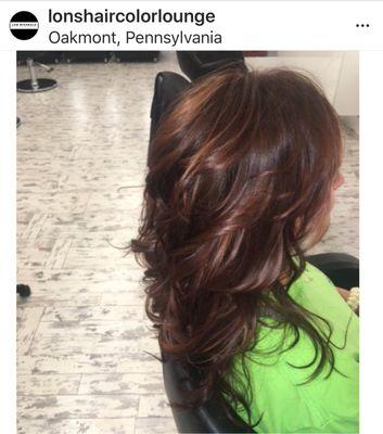 Aveda HairColor by Lon Micheal