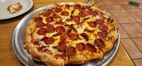 Pepperoni pizza