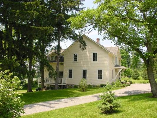 The original building was constructed as a tannery in the late 1800's and later converted to a carriage house with living qua...