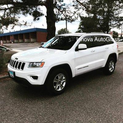 2016 Jeep Grand Cherokee  Full windshield replacement Free estimates and appointments at 303-997-7394