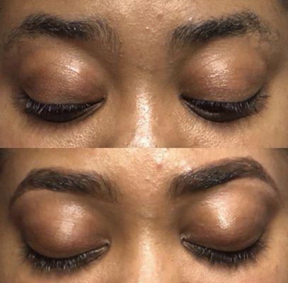 Brow threading