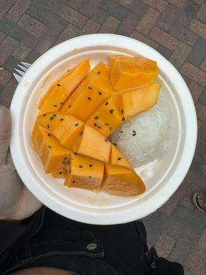 Mango sticky rice