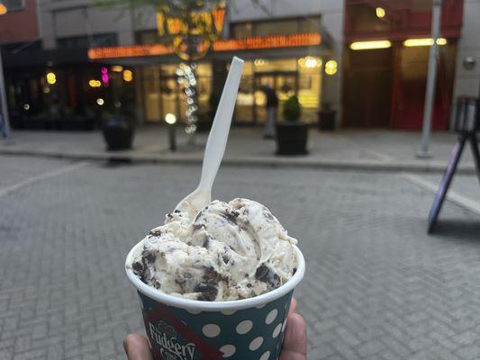 Cookies and cream ice cream