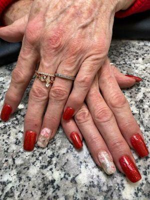 One of our clients favorite nail done at California Nails and Spa.