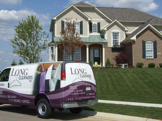 Long Cleaners Provides FREE Pickup and Delivery