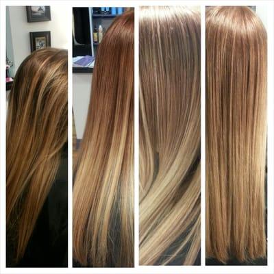 Balyage technique