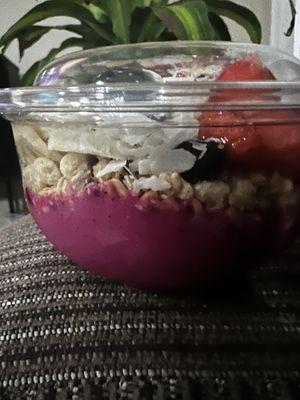 Dragon fruit delight bowl $10