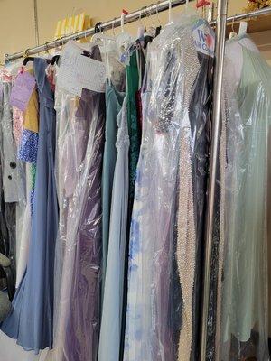 Prom dresses and bridesmaids dresses