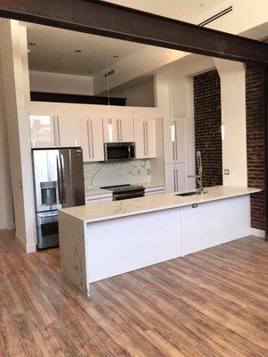 Kitchen remodeling.