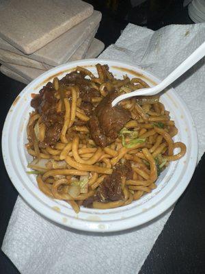 34. Beef Lo Mein