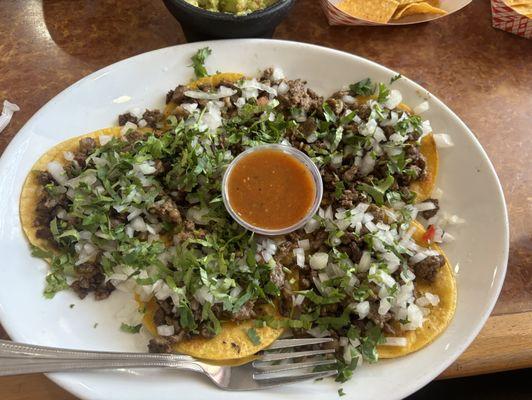 carne asada tacos