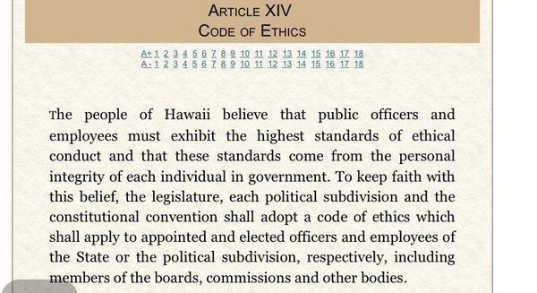 The Hawaii State Constitution