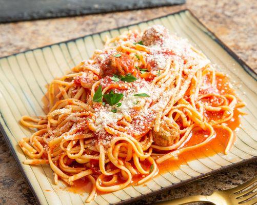 Pasta and Meatballs