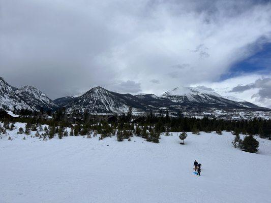 Sledding hill