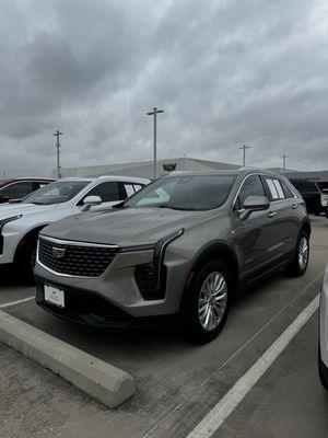 This vehicle I have bought from the dealership for Frank Kent Cadillac Xt4